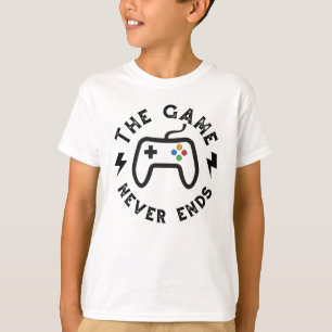 Camiseta El juego nunca termina
