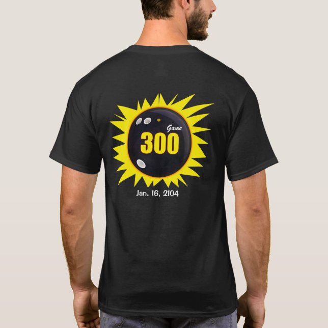 Camiseta El juego perfecto, bolas (Reverso)