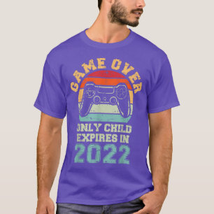 Camiseta El juego termina sólo con el anuncio de embarazo d