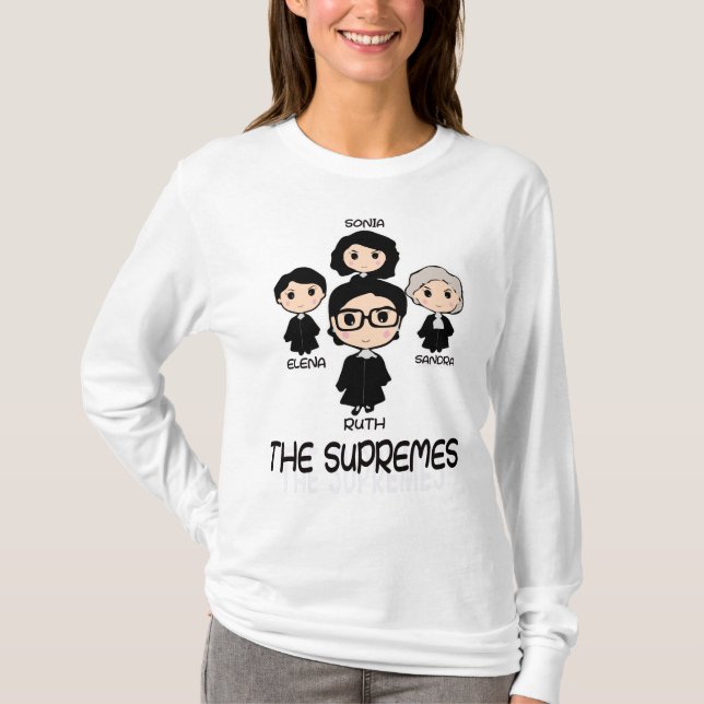 Camiseta El juez del Tribunal Supremo de los supremes (Anverso)