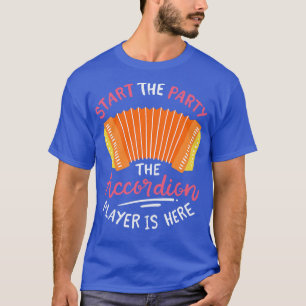 Camiseta El jugador de acordeón está aquí