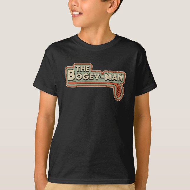 Camiseta El jugador de golf Bogey-Man Golfer Golfing es gra (Anverso)