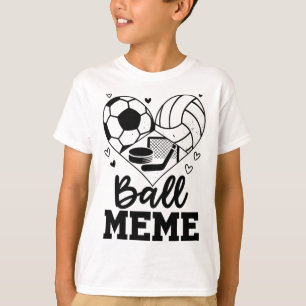 Camiseta El jugador de meme de fútbol voley hockey meme