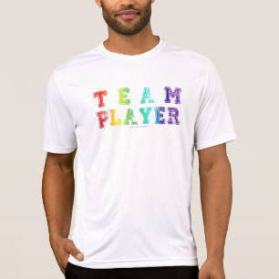 Camiseta El jugador del equipo de SlipperyJoe lleno de lluv