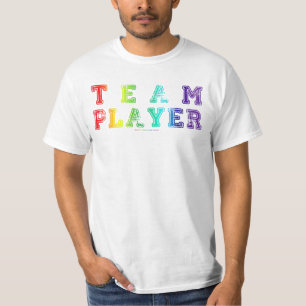 Camiseta El jugador del equipo de SlipperyJoe lleno de lluv