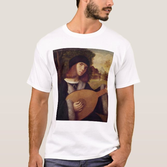 Camiseta El jugador del laúd (Anverso)