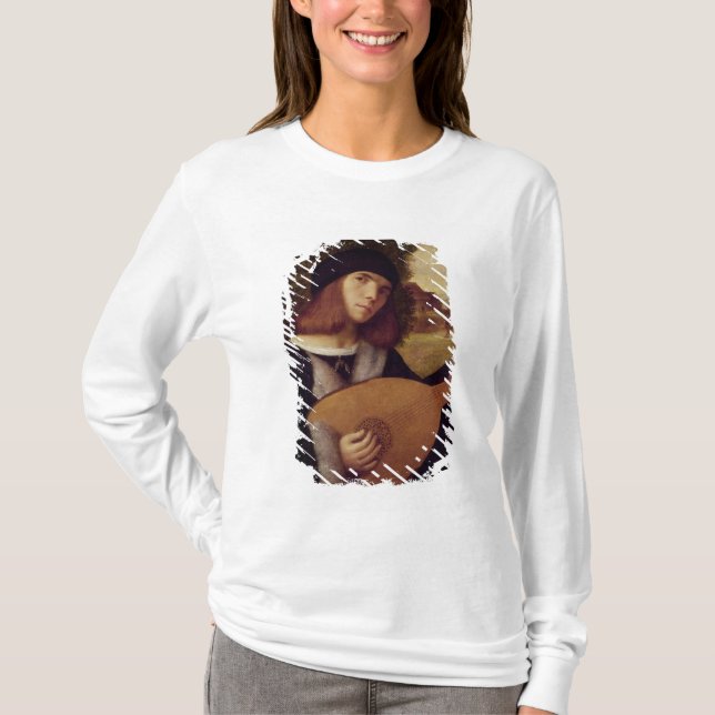 Camiseta El jugador del laúd (Anverso)