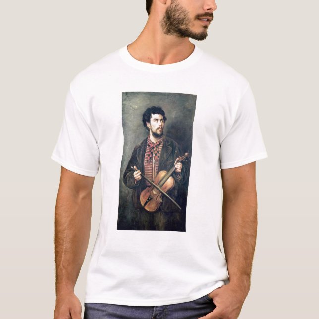 Camiseta El jugador del violín (Anverso)