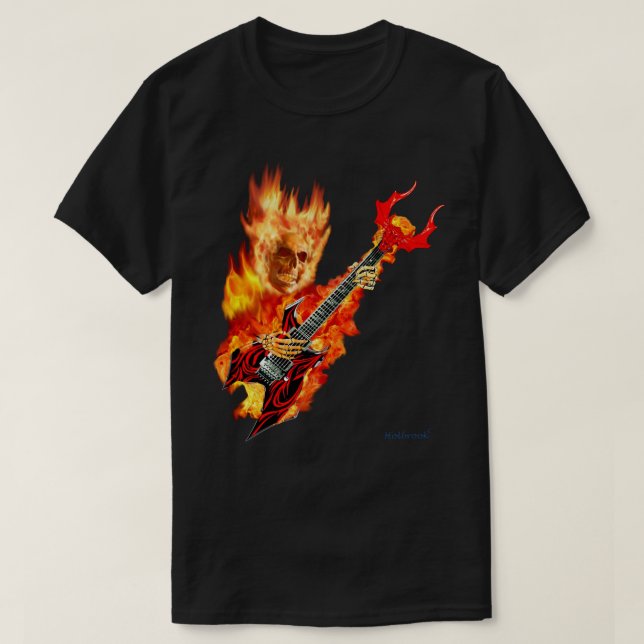 Camiseta El jugar con HellFire (Diseño del anverso)