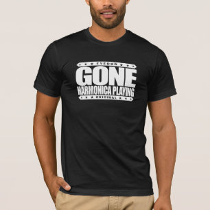 Camiseta El JUGAR IDO de la ARMÓNICA - instrumentoes de