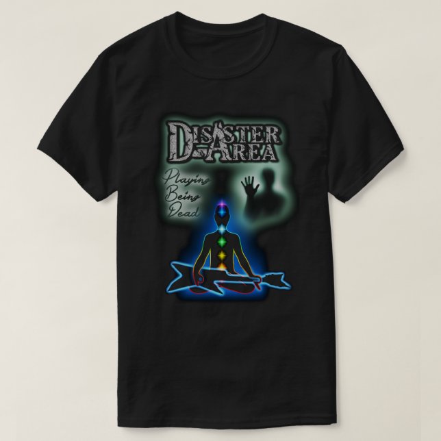 Camiseta El jugar siendo muerto (Diseño del anverso)