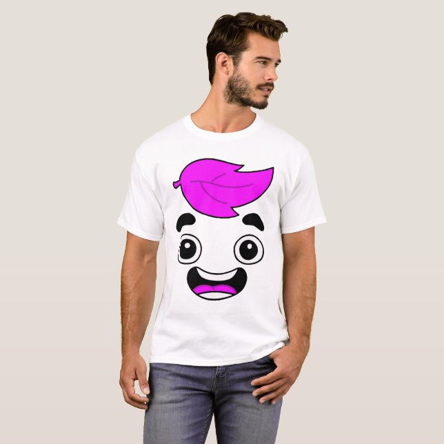 Camiseta El jugo de la guayaba desafía púrpura (Anverso completo)