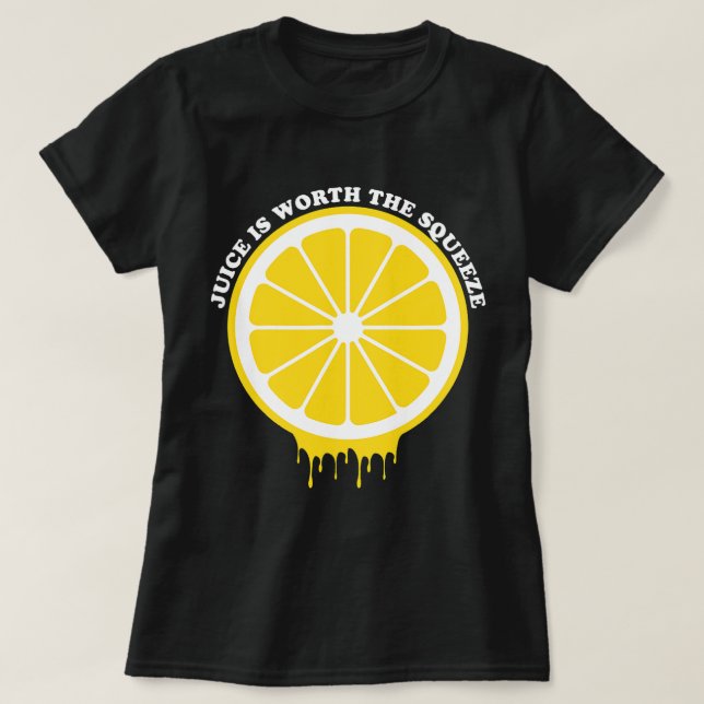 Camiseta El jugo vale el limón (Diseño del anverso)