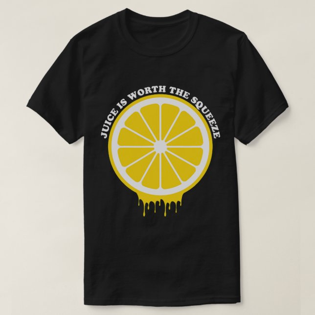 Camiseta El jugo vale el limón (Diseño del anverso)