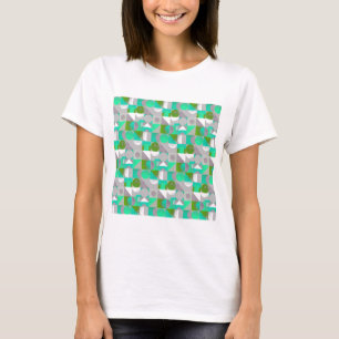 Camiseta El juguete bloquea verde pequeño