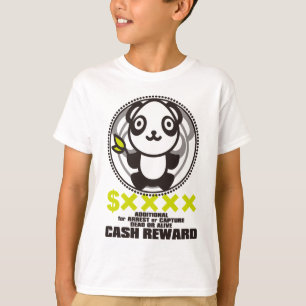 Camiseta El juguete relleno de la panda