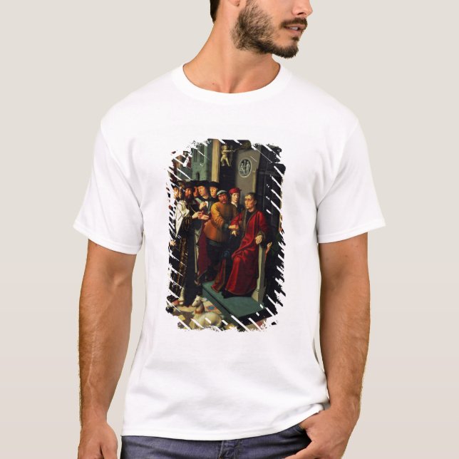 Camiseta El juicio de Cambyses, 1498 (Anverso)