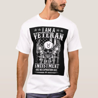 Camiseta El juramento de alistamiento no tiene vencimiento