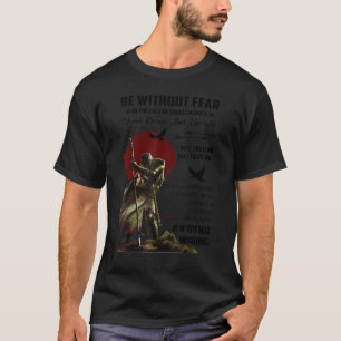 Camiseta El juramento del Caballero Templario es sin miedo