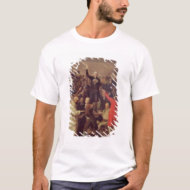 Camiseta El juramento del campo de tenis (Anverso)