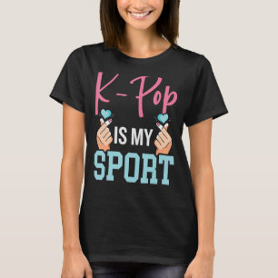 Camiseta El K-Pop es mi deporte