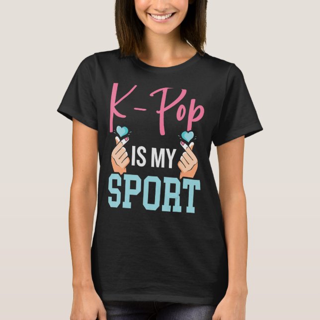 Camiseta El K-Pop es mi deporte (Anverso)
