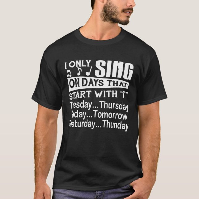 Camiseta El Karaoke viste - los trajes del cantante - el (Anverso)