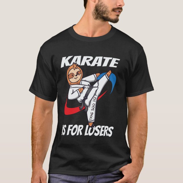 Camiseta El karate clásico es para perdedores Tang Soo Do a (Anverso)