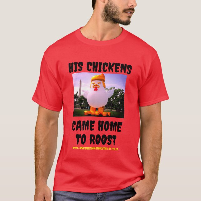 CAMISETA EL KARMA DE TRUMP REGRESA Y BITES (Anverso)