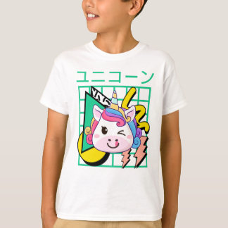 Camiseta El Kawaii Unicorn japonés de los años 90