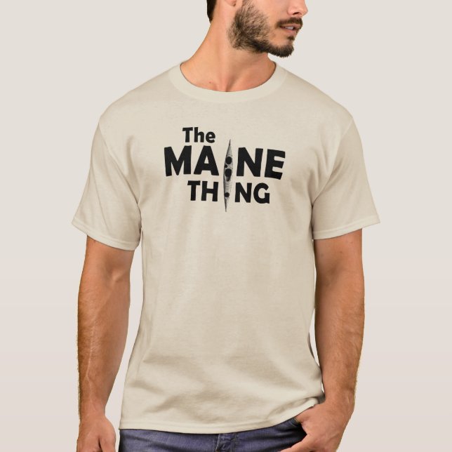 Camiseta El Kayak Es Lo Principal (Anverso)