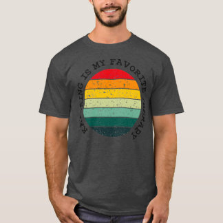 Camiseta El kayak es mi terapia favorita, un regalo gracios