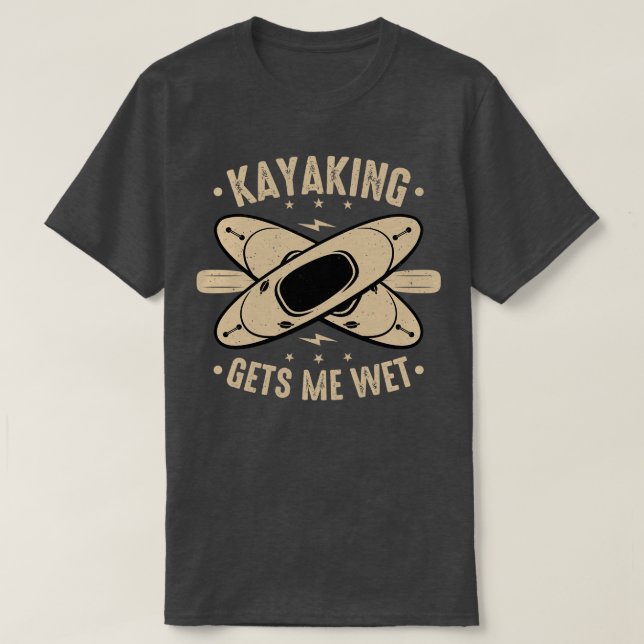Camiseta El Kayak Me Hizo Matizar 1 (Diseño del anverso)