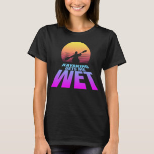 Camiseta El Kayak Me Hizo Sombrío (Sinthwave)