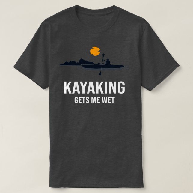 Camiseta El kayak me trae un regalo divertido de la familia (Diseño del anverso)