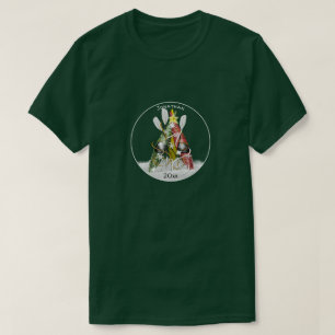 Camiseta El kayak personalizado del árbol de Navidad Kayak