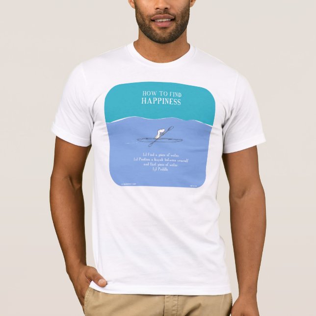 Camiseta el kayaking (Anverso)