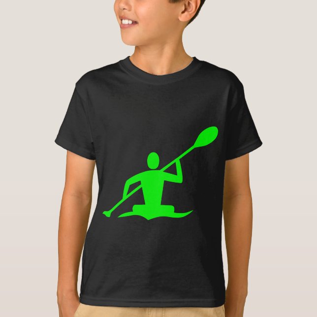 Camiseta El Kayaking - verde (Anverso)
