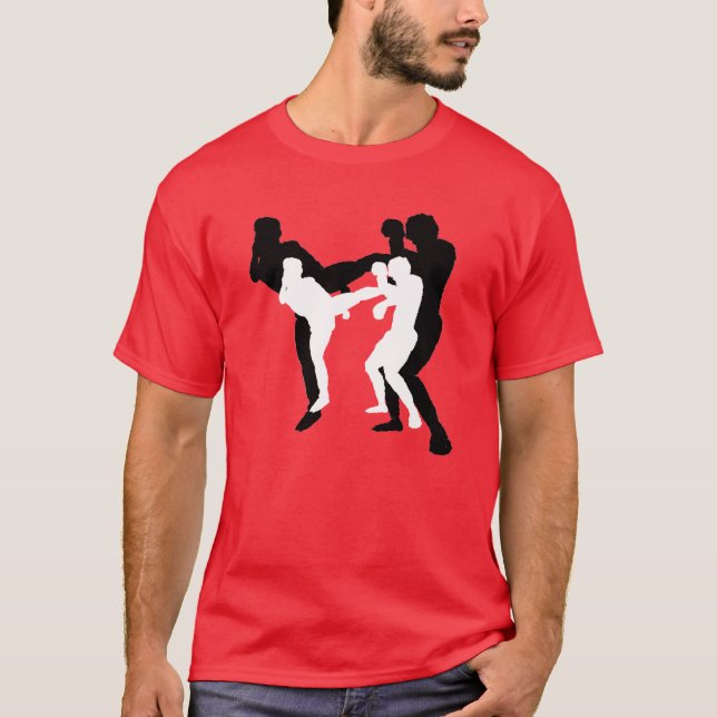 Camiseta el kickboxing (Anverso)