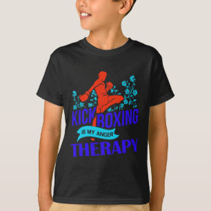 Camiseta El kickboxing es mi enfurecimiento terapéutico luc