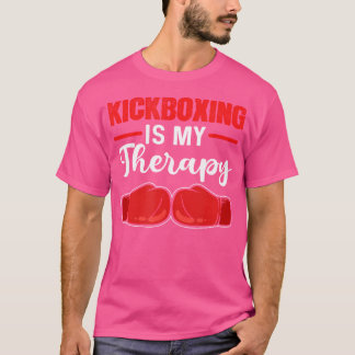 Camiseta El Kickboxing Es Mi Terapia El Kickboxing
