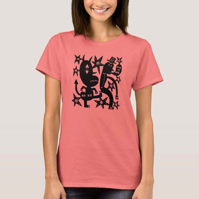 Camiseta El Kicker Y El Pateado (Anverso)