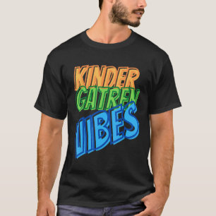 Camiseta El Kindergarten Vibes De Vuelta A La Escuela Retro