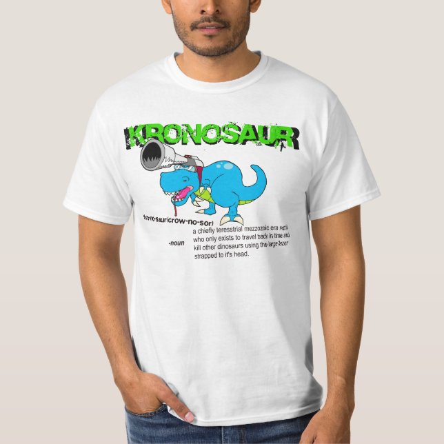 Camiseta El Kronosaur todopoderoso (Anverso)