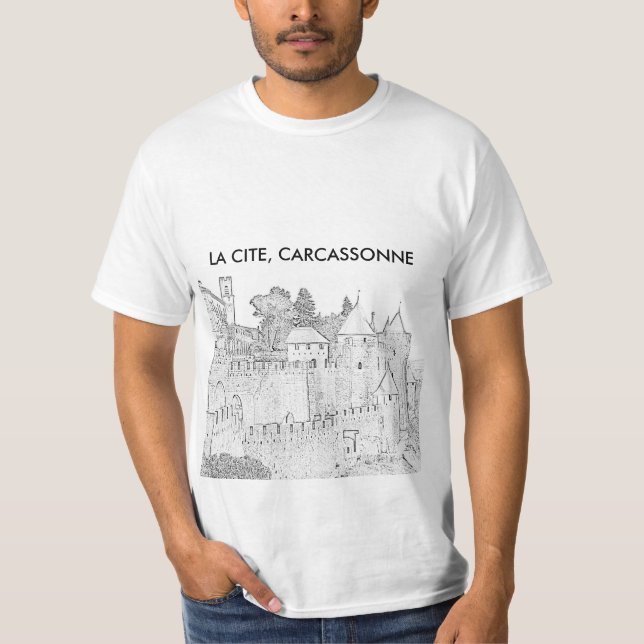 Camiseta El La cita, Carcasona (Anverso)