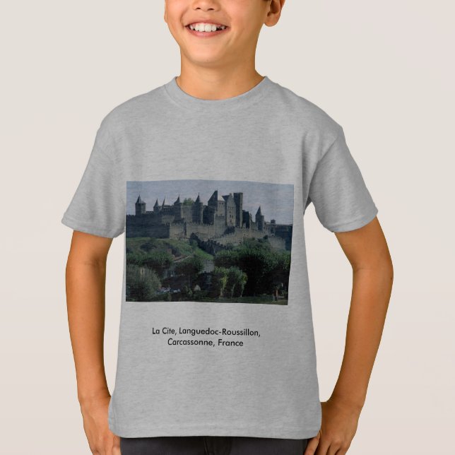 Camiseta El La cita, Languedoc-Rosellón, Carcasona, Francia (Anverso)