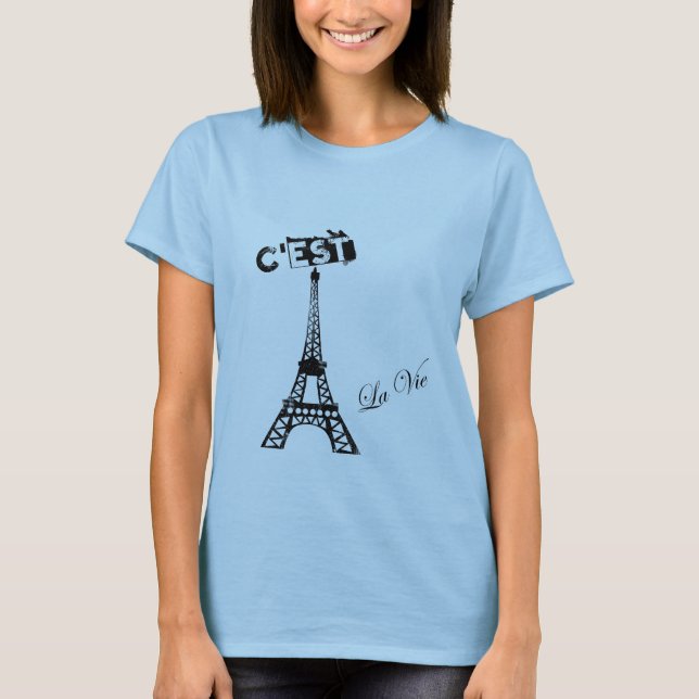 Camiseta El la de C'est compite (Anverso)