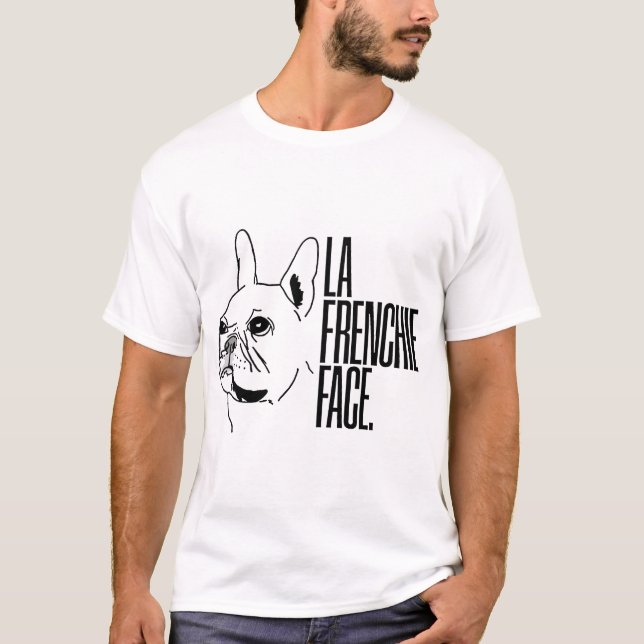 Camiseta El La Frenchie hace frente (Anverso)