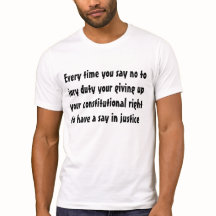 El labor del jurado es el su derecho