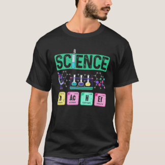 Camiseta El Laboratorio Científico De La Química Enseña De 